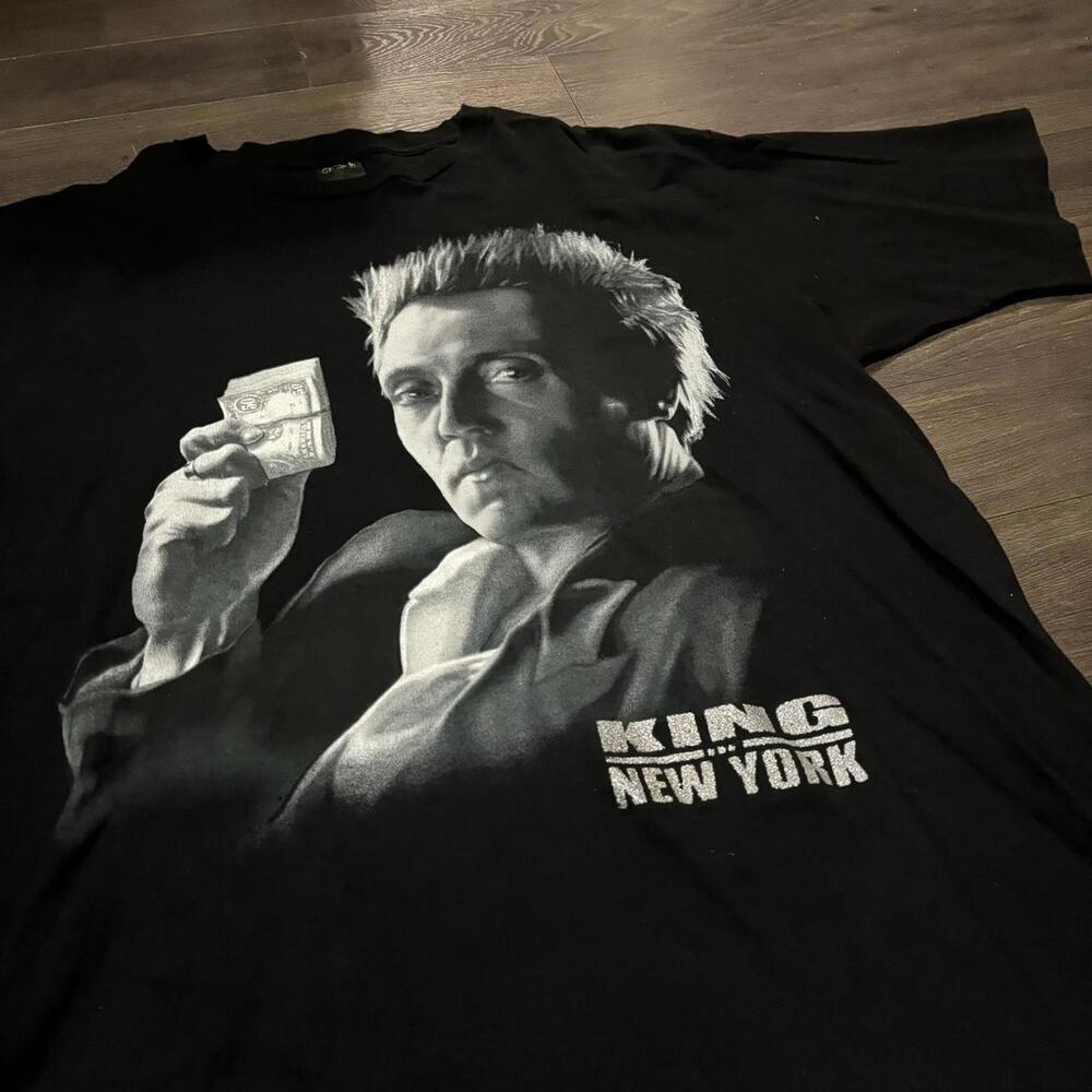 Vintage kings of New York Christopher Walken t shirt 00s XXL